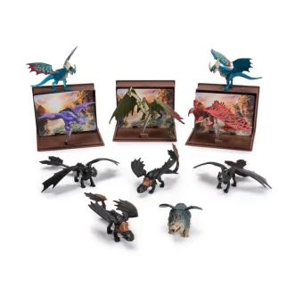 Spin Master: How to Train Your Dragon: World of Berk - Book of Dragons (Random) 2-inch Figure 681147059221