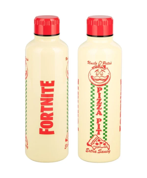 Paladone: Fortnite Pizza Pit Metal Water Bottle PP14736FO