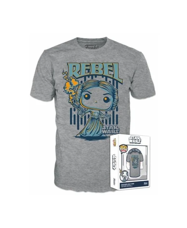 Funko Pop! Tees Boxed Tee: Star Wars - Leia S 70343
