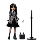 Mattel - Monster High x Wednesday: Wednesday - Wednesday Addams (School Outfit) 27cm Figure 194735230488 - Image 4
