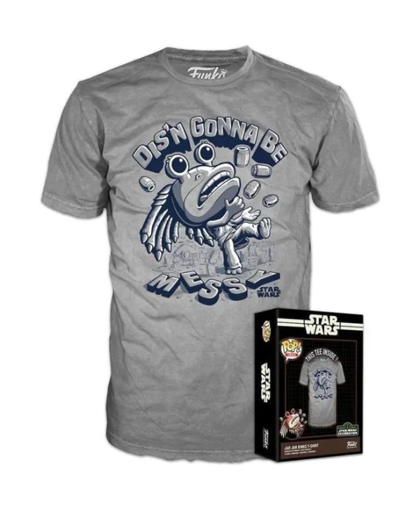 Funko Boxed Tee Disney Star Wars: The Phantom Menace Anniversary - Jar Jar Binks T-Shirt S 75320