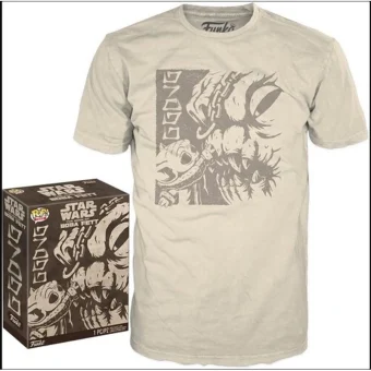 Funko Pop! Tee: Star Wars: The Book of Boba Fett - Ahsoka (S) 82750