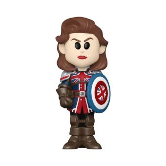Funko Vinyl SODA: Marvel What If...? - Captain Carter Vinyl 10cm Figure 889698688369