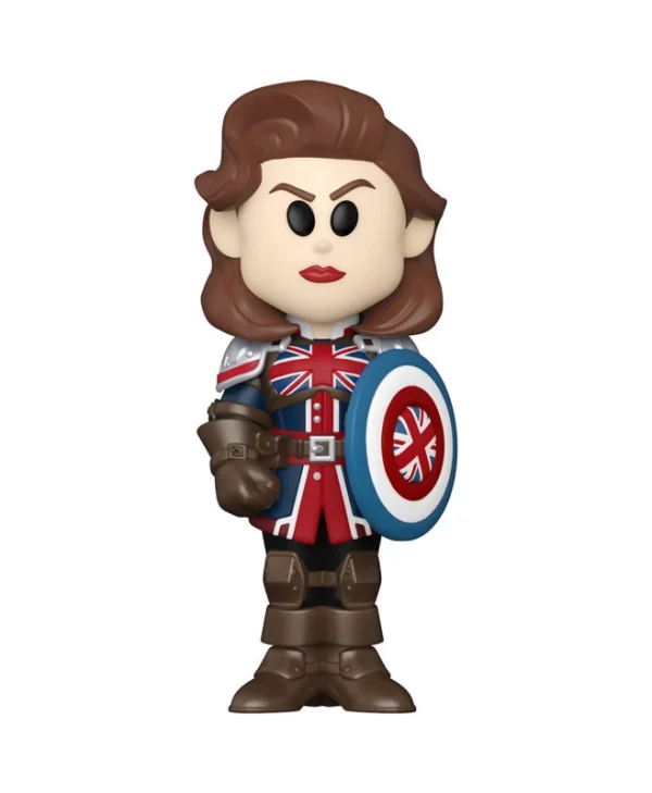 Funko Vinyl SODA: Marvel What If...? - Captain Carter Vinyl 10cm Figure 889698688369