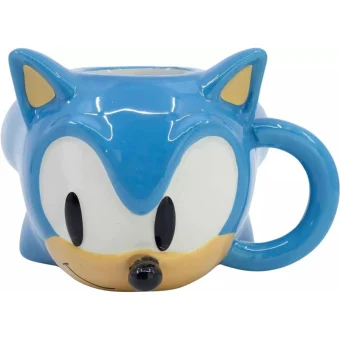 Mug Sonic the Hedgehog – Head 3D 400ml Stor 78896