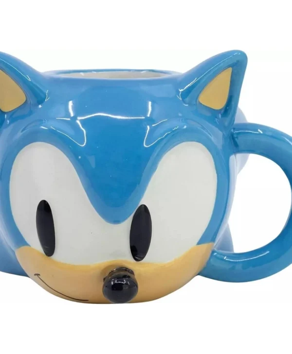 Mug Sonic the Hedgehog – Head 3D 400ml Stor 78896