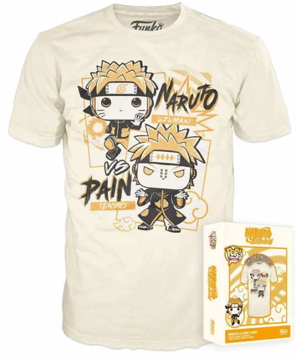 Funko Boxed Tee: Naruto Shippuden - Naruto vs Pain M 72883