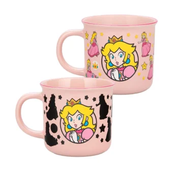 Mug Super Mario – Princess Peach Heat-Change 350ml Paladone PP14753NN