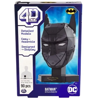 Spin Master Puzzle, 4D Build: DC - Batman Mask 90pcs 6070176