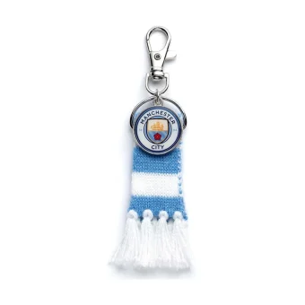 Backpack Hanger Manchester City FC - Blue Scarf and Crest MCBH0002