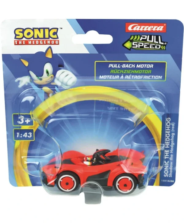 Carrera Pull Speed: Sonic the Hedgehog - Shadow the Hedgehog Red 1:43 9003150183280