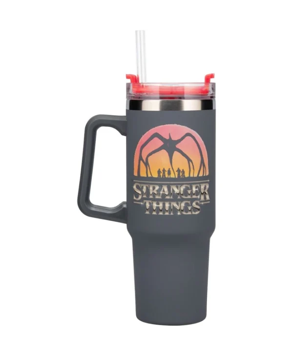 Paladone: Stranger Things 5 – Insulated Cup with Straw 900ml PP14605ST