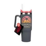 Paladone: Stranger Things 5 – Insulated Cup with Straw 900ml PP14605ST - Image 2