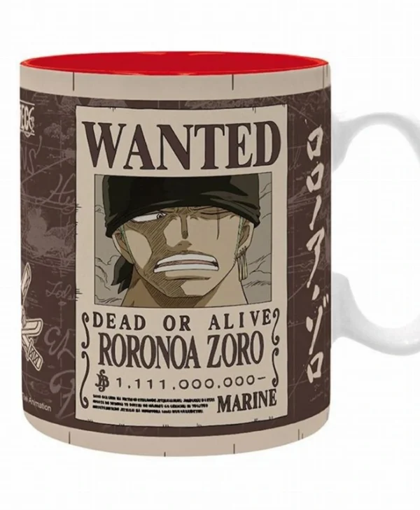 Mug One Piece – Zoro Wanted 460ml ABYstyle ABYMUGA582
