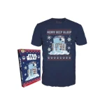Funko Pop! Boxed Tee: Disney Star Wars – R2-D2 Snowman (M) 66973 - Image 2