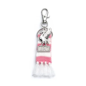 Backpack Hanger Liverpool FC Pink Stripe Scarf & Liver Bird LFCBH003