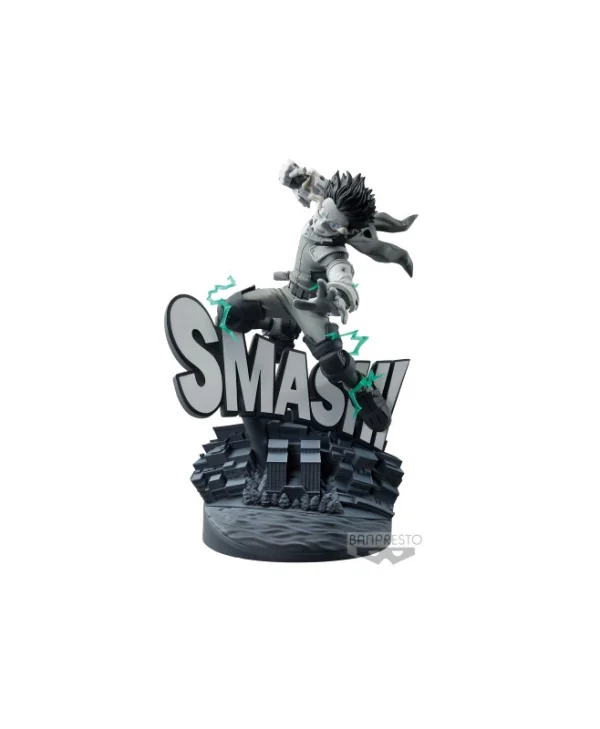 Banpresto - Dioramatic: My Hero Academia - Izuku Midoriya [The Black & White] 20cm Statue 4983164186666
