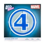 Paladone Marvel: Fantastic Four Logo Wall Mountable LED Neon Light PP14789MUVN - Image 4