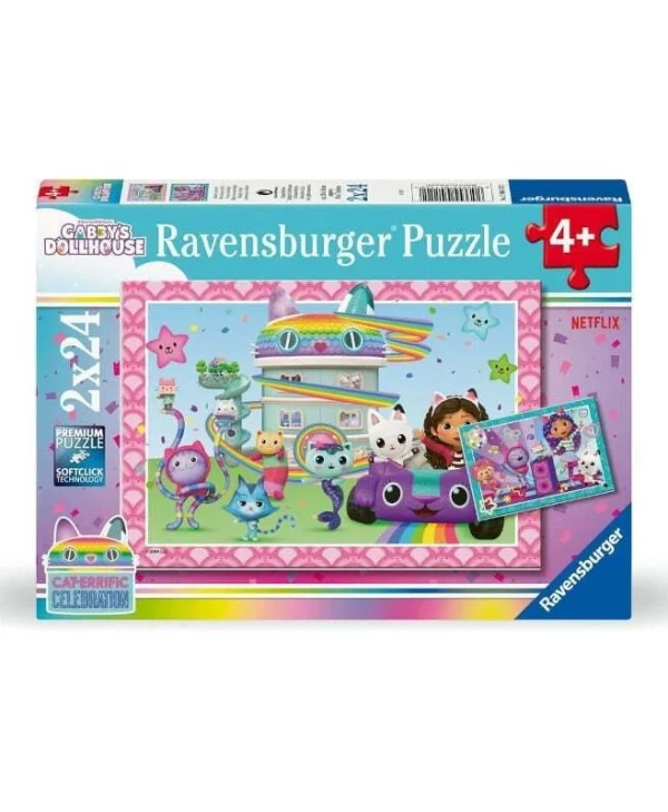 Ravensburger Puzzle: Gabby's Dollhouse: Ready to Party! 2x24pcs 12004112
