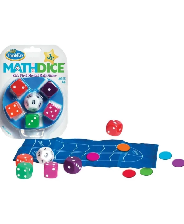 ThinkFun Board Game: Math Dice Jr. 4005556763276