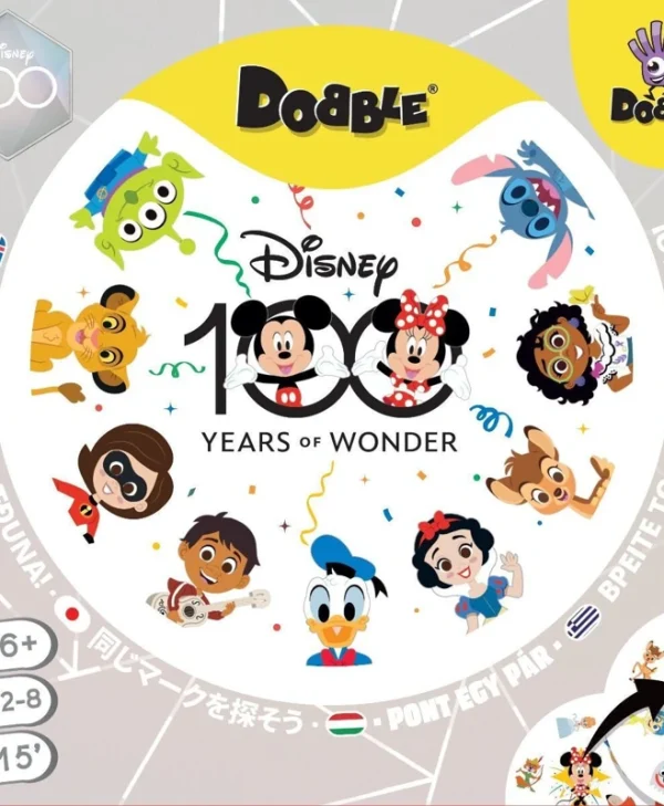 Kaissa Card Game: Dobble Disney 100 Greek KA114677