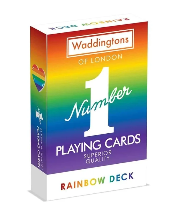Winning Moves Waddingtons No.1 Playing Cards Rainbow WM00756-EN1-12