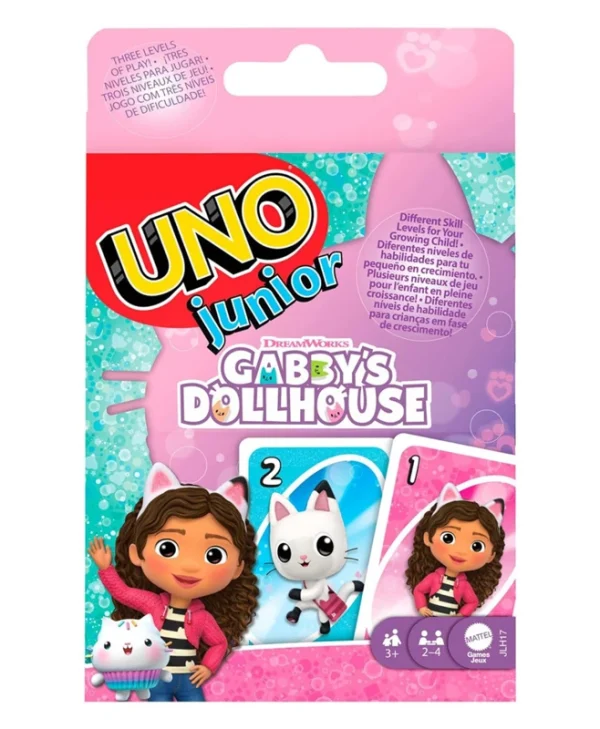 Mattel UNO Junior: Gabby's Dollhouse JLH17