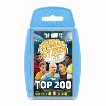 Winning Moves Top Trumps: World Football Stars 2024: Top 200 Pack 3 WM04802-EN1-6