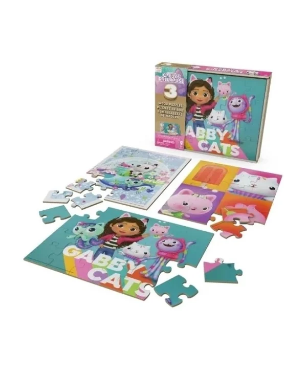 Spin Master Puzzle: Gabby's Dollhouse Wooden 72pcs 778988457542