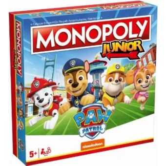 Winning Moves Επιτραπέζιο: Monopoly Junior: PAW Patrol Ελληνική Γλώσσα 5036905054102