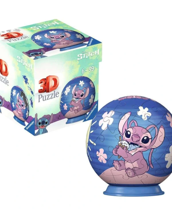 Ravensburger 3D Puzzle Ball: Disney Stitch: Angel 54pcs 4005556115983