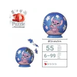 Ravensburger 3D Puzzle Ball: Disney Stitch: Angel 54pcs 4005556115983 - Image 4