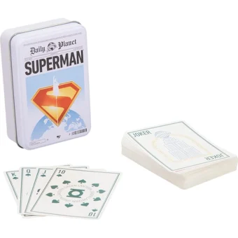 Paladone Playing Cards: DC Superman, Playing Cards in a Tin PP14695SMT