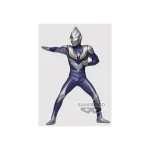 Banpresto Hero's Brave Statue: Ultraman - Ultraman Tiga (Sky Type) Night Color Edition PVC/ABS Statue 17cm 4983164190861 - Image 2