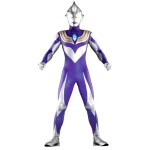 Banpresto Hero's Brave Statue: Ultraman - Ultraman Tiga (Sky Type) Night Color Edition PVC/ABS Statue 17cm 4983164190861 - Image 4