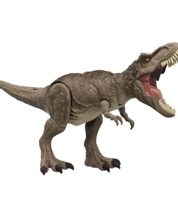Mattel - Jurassic World: Chaos Theory - All-Out Attack Tyrannosaurus Rex 25cm Action Figure HXF53