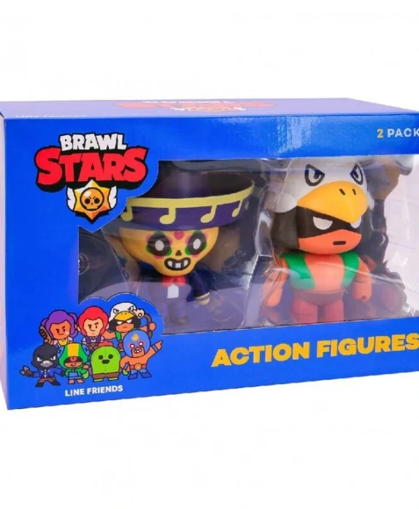 PMI Kids World - Brawl Stars: 2-Pack 16.5cm Action Figures (S1) Random BRW6550 7290117581322