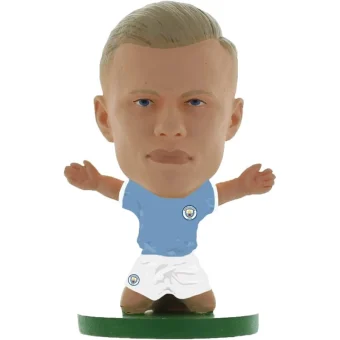 Creative Toys Company - SoccerStarz: Manchester City - Erling Haaland Home Kit (Classic Kit) 5cm Figure 405750
