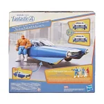 Hasbro - Epic World of Action: Marvel The Fantastic Four: First Steps - Hover & Cruise Fantasticar & The Thing 4-Inch Figure & Vehicle G0983 - Image 3