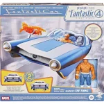 Hasbro - Epic World of Action: Marvel The Fantastic Four: First Steps - Hover & Cruise Fantasticar & The Thing 4-Inch Figure & Vehicle G0983 - Image 4
