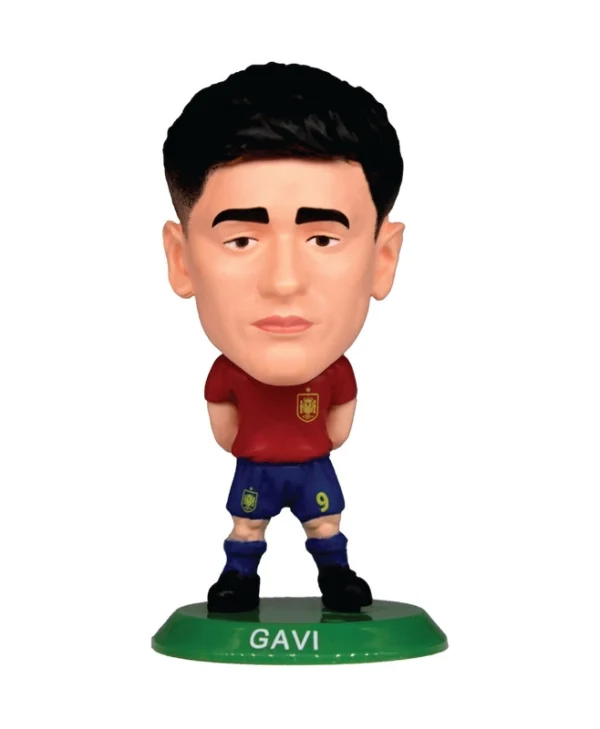 Creative Toys Company - SoccerStarz: Spain - Gavi - Home Kit 5cm Figure 5056122524417