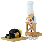Banpresto WCF Log Stories: One Piece - Sanji & Zeff Figure 8cm 88986
