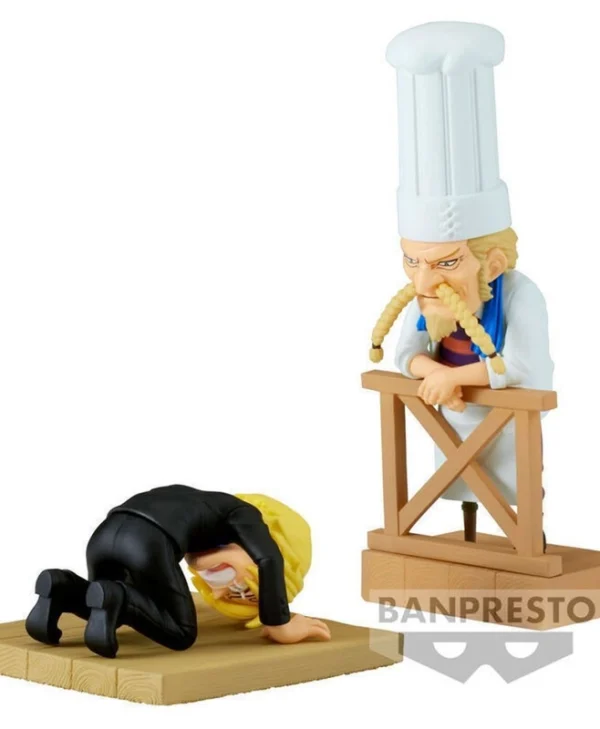 Banpresto WCF Log Stories: One Piece - Sanji & Zeff Figure 8cm 88986