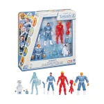 Hasbro - Epic World of Action: Marvel Studios The Fantastic Four - Marvel’s First Family Collection 10cm Action Figures G0982
