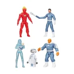 Hasbro - Epic World of Action: Marvel Studios The Fantastic Four - Marvel’s First Family Collection 10cm Action Figures G0982 - Image 3