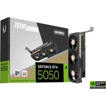 Zotac GeForce RTX 5050 Low Profile 8GB GDDR6 Black ZT-B50500L-10L