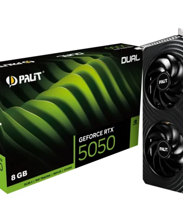 Palit GeForce RTX 5050 Dual 8GB GDDR6 Black NE65050019P1-GB2070D