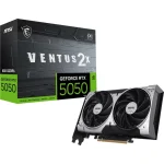 MSI GeForce RTX 5050 Ventus 2X OC 8GB GDDR6 Black V538-002R