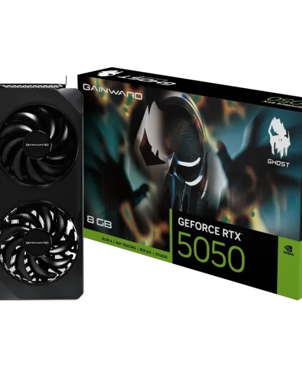 Gainward GeForce RTX 5050 Ghost 8GB GDDR6 Black NE65050019P1-GB2070B