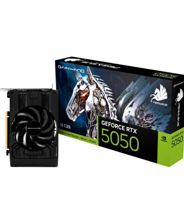Gainward GeForce RTX 5050 Pegasus 8GB GDDR6 Black NE65050019P1-GB2070E
